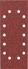 Bosch - Titreşimli Zımpara Kağıdı 10'lu, 115 x 280 mm 40 Kum 14 Delik