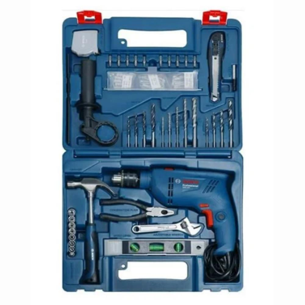 Bosch GSB 600 Darbeli Matkap + 100 Parça Aksesuar