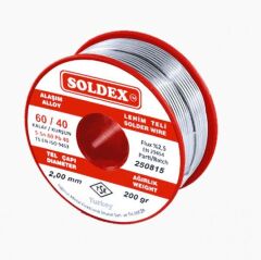 60-40 LEHİM TELİ 200 GR 2.00 MM