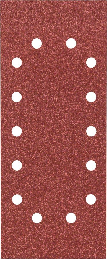 Bosch - Titreşimli Zımpara Kağıdı 10'lu, 115 x 280 mm 60 Kum 14 Delik