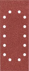 Bosch - Titreşimli Zımpara Kağıdı 10'lu, 115 x 280 mm 60 Kum 14 Delik