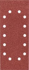Bosch - Titreşimli Zımpara Kağıdı 10'lu, 115 x 280 mm 60 Kum 14 Delik