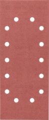 Bosch - Titreşimli Zımpara Kağıdı 10'lu, 115 x 280 mm 180 Kum 14 Delik