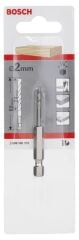 Bosch - Altıgen Şaftlı Ahşap Matkap Ucu 2*62 mm