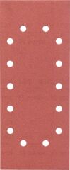 Bosch - Titreşimli Zımpara Kağıdı 10'lu, 115 x 280 mm 240 Kum 14 Delik