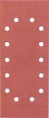 Bosch - Titreşimli Zımpara Kağıdı 10'lu, 115 x 280 mm 240 Kum 14 Delik