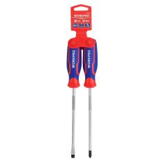 WORKPRO WP200503 2 Parça Profesyonel CR-V Manyetik Tornavida Seti