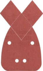 Bosch - Multi Zımpara Kağıdı 5'li, 95 x 135 mm 180 Kum 4 Delik