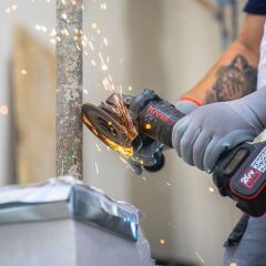 Kress KUH10.9 20Volt 125mm Kömürsüz Profesyonel Şarjlı Devir Ayarlı Avuç Taşlama (Akü Dahil Değildir)