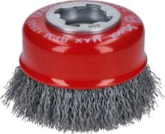 Bosch - X-LOCK - Clean Serisi Metal İçin Saçaklı Tel Fırça 75*0,3 mm