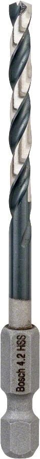 Bosch - Altıgen Şaftlı - Impact Control - HSS Metal Matkap Ucu 4,2*83mm