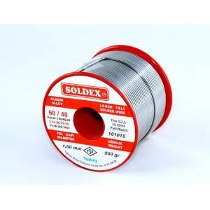 Soldex 2.0 mm 500 gr Lehim Teli Sn60  Pb40