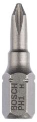 Bosch - Extra Hard Serisi Vidalama Ucu PH1*25 mm 10'lu