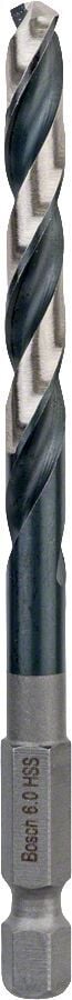 Bosch - Altıgen Şaftlı - Impact Control - HSS Metal Matkap Ucu 6,0*98mm