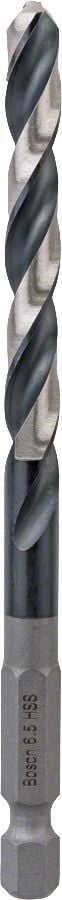 Bosch - Altıgen Şaftlı - Impact Control - HSS Metal Matkap Ucu 6,5*104mm
