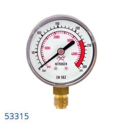 Yıldız 53315 Basınç Göstergesi Azot Giriş