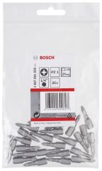 Bosch - Extra Hard Serisi Vidalama Ucu PZ 1*25 mm 25'li