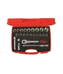 İzeltaş Lokma Anahtar Takımı 1/2'' ( U Kolsuz ) 24'Lü