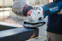 Bosch - X-LOCK - 125*6,0 mm Expert Serisi Bombeli Metal Taşlama Diski (Taş)