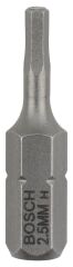 Bosch - Extra Hard Serisi HEX2.5*25 mm 3'lü