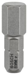 Bosch - Extra Hard Serisi HEX8*25 mm 3'lü