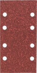 Bosch - Titreşimli Zımpara Kağıdı 10'lu, 93 x 185 mm 40 Kum 8 Delik
