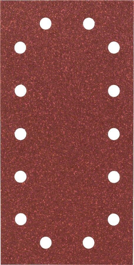 Bosch - Titreşimli Zımpara Kağıdı 10'lu, 115 x 230 mm 60 Kum 14 Delik