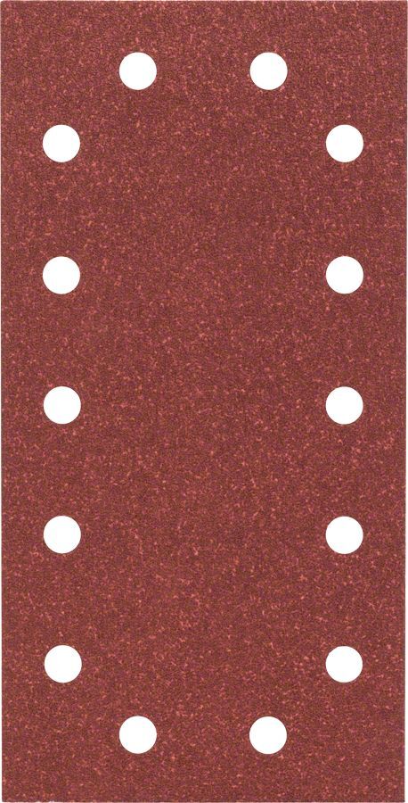 Bosch - Titreşimli Zımpara Kağıdı 10'lu, 115 x 230 mm 80 Kum 14 Delik