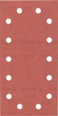 Bosch - Titreşimli Zımpara Kağıdı 10'lu, 115 x 230 mm 240 Kum 14 Delik