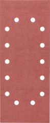 Bosch - Titreşimli Zımpara Kağıdı 10'lu, 115 x 280 mm 180 Kum 14 Delik