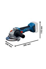 Bosch Professional GSR 18V-45 + GWS 18V-8 + GBH 18V-22 3x18V 4.0Ah Akülü Kombo Kit - 0615A5007L