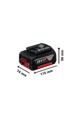 Bosch Professional GSR 18V-45 + GWS 18V-8 + GBH 18V-22 3x18V 4.0Ah Akülü Kombo Kit - 0615A5007L