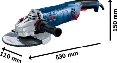 Bosch Professional GWS 24-230 JZ Büyük Taşlama Makinesi