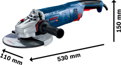 Bosch Professional GWS 24-230 JZ Büyük Taşlama Makinesi