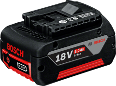 Bosch Professional GBA 18 Volt 5,0 Ah Li-on Akü