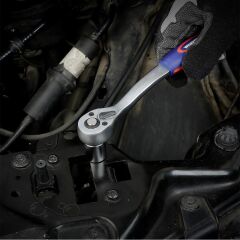 WORKPRO WP202533 1/4'’ 3/8’’ 1/2'’ 123 Parça Cr-V Metrik Ağır Hizmet Lokma ve Kombine Anahtar Takımı