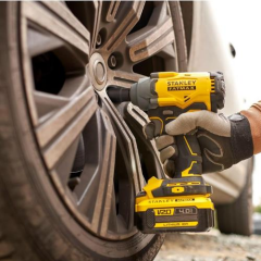 Stanley SFMCK217M1S 18V Fatmax Kömürsüz Darbeli Matkap ve Somun Sıkma Seti