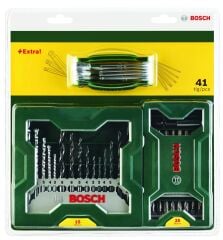 Bosch - X-Line 15 Parça Delme & 25 Parça Vidalama Ucu Seti