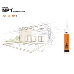 NP1 MS Polimer Kartuş Siyah 290 ML - 25 Adet