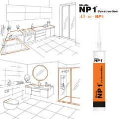 NP1 MS Polimer Kartuş Siyah 290 ML - 25 Adet