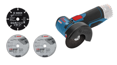 Bosch Professional GWS 12V-76 (Solo) Akülü Taşlama Makinesi (76mm)