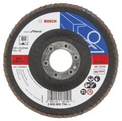 Bosch - 115 mm 80 Kum Expert Serisi Metal Flap Disk