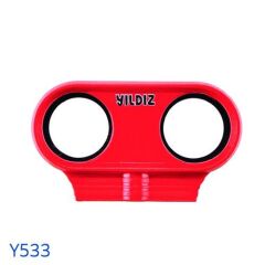 Yıldız Y533 Plastik Basınç Düşürücü Manometre Muhafazası ( Kırmızı )