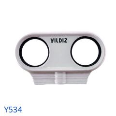 Yıldız Y534 Plastik Basınç Düşürücü Manometre Muhafazası ( Gri )