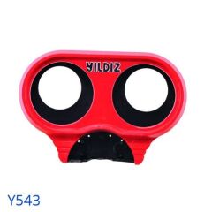 Yıldız Y543 Plastik Basınç Düşürücü Manometre Muhafazası ( Kırmızı )