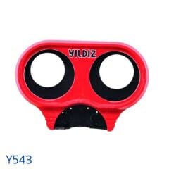 Yıldız Y543 Plastik Basınç Düşürücü Manometre Muhafazası ( Kırmızı )