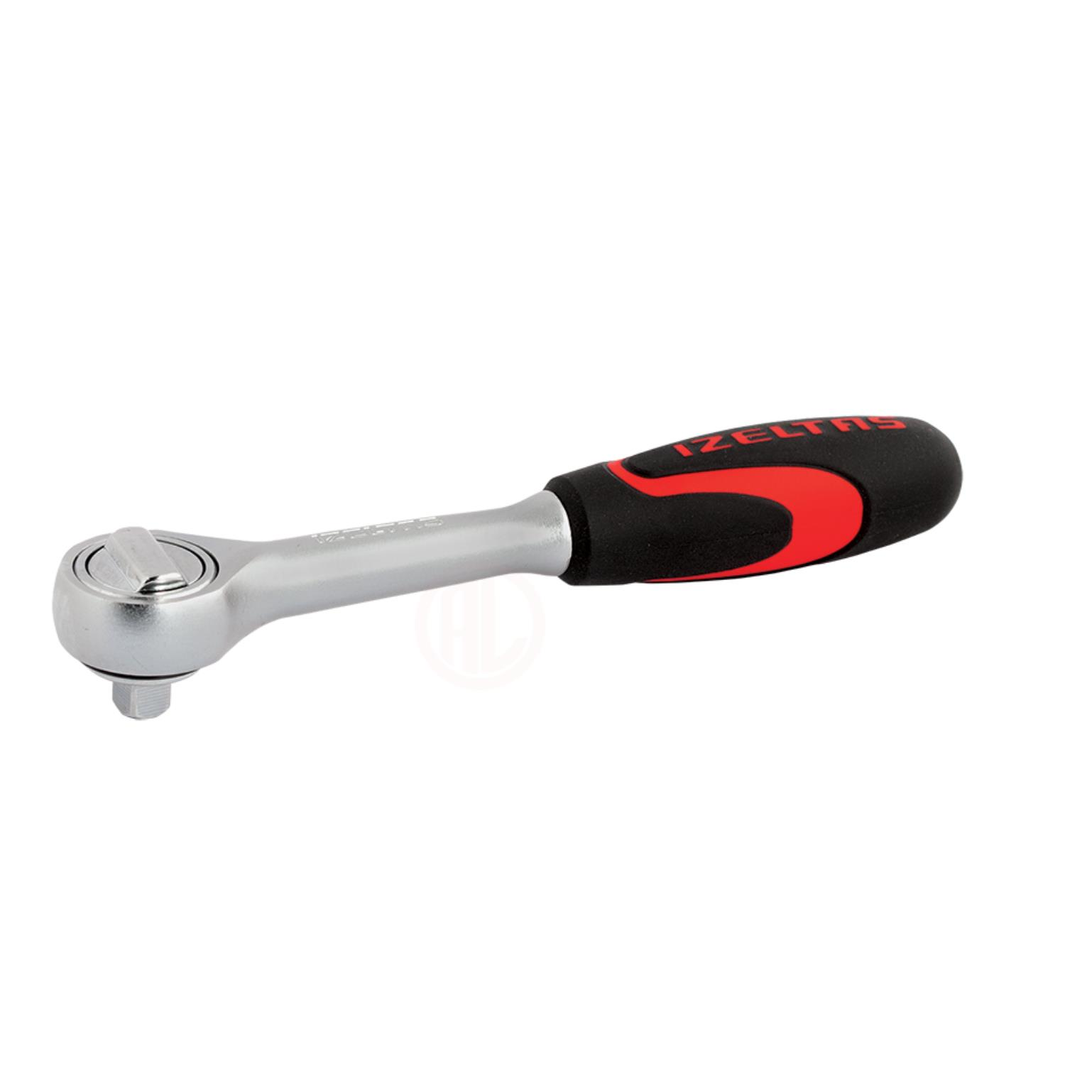 İzeltaş Cırcır Kolu 1/4 İnç 140 mm Plastik Saplı