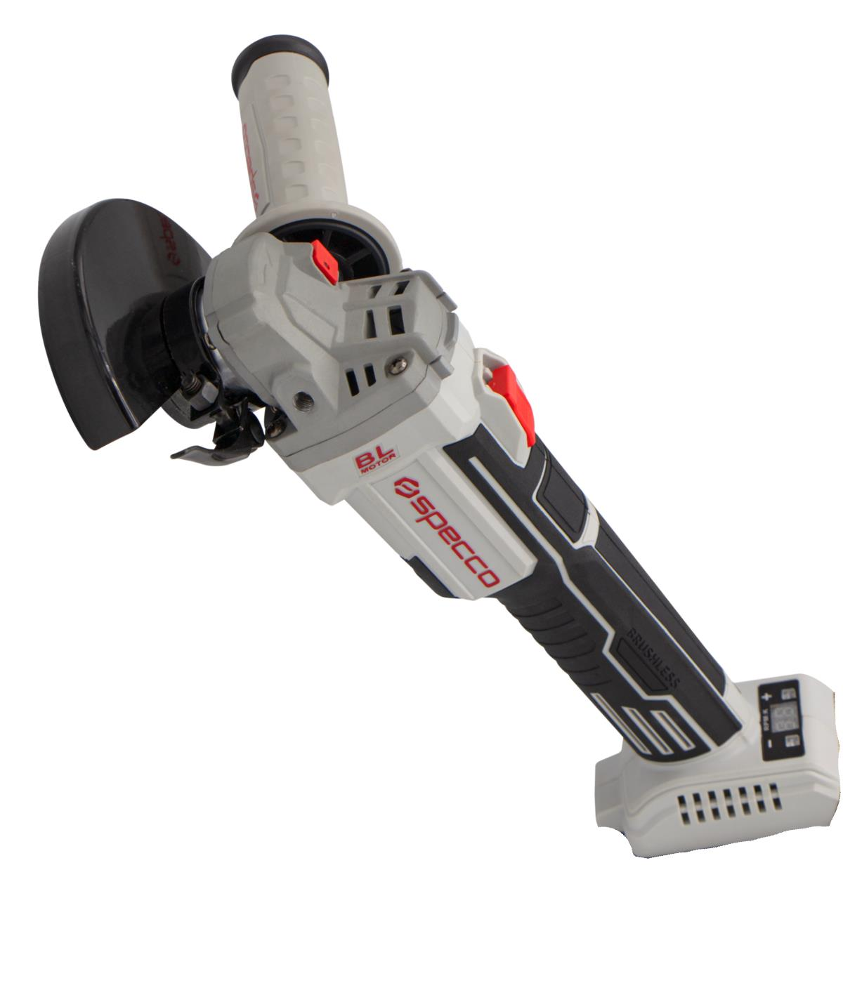 Specco 20V Akülü Taşlama Makinesi 115mm (Akü ve Şarj Cihazı Dahil Değildir)