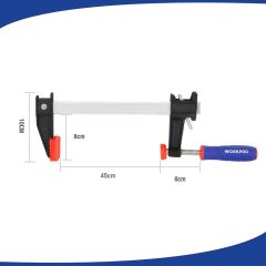 WORKPRO WP232032 45cm Döküm Profesyonel Marangoz İşkence