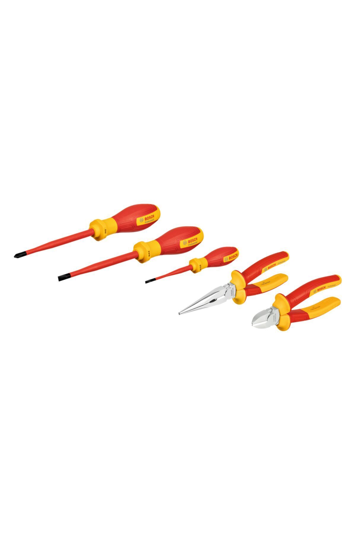 Bosch El aleti VDE Mixed Set 5 Parça - 1600A02NG2